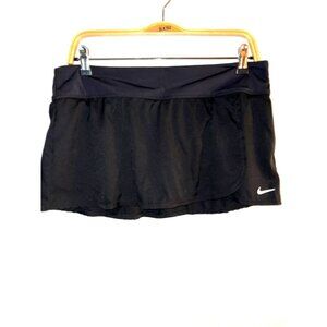 Nike Black Running Skort With Built-In Lining Size L